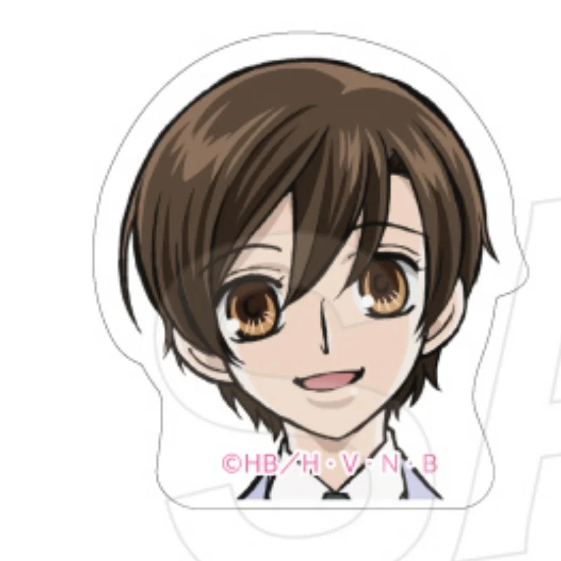 Ouran High School Host Club Haruhi Fujioka Sakura Pale Tone Series the largest share Acrylic Pendant Keychains bag charm