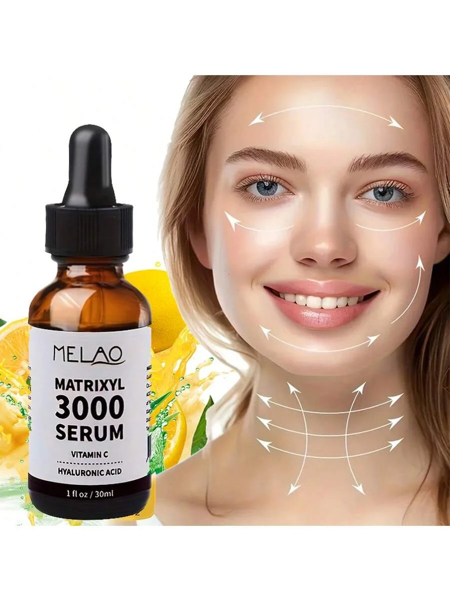 MELAO Matrixyl 3000 Serum: Anti-Aging Face Serum for Wrinkles & Deep Hydration, Boosts Collagen, Visibly Lifts & Firms Skin