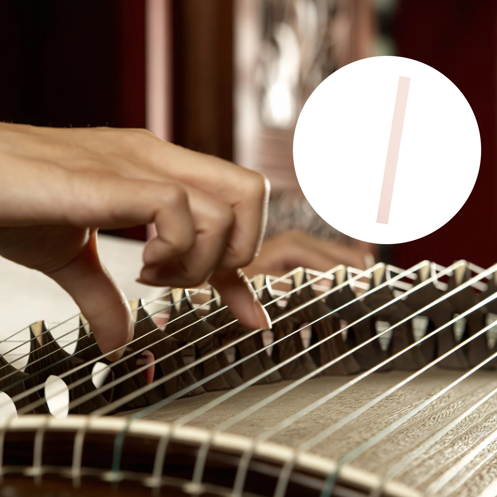 

100pcs Guzheng Tapes Breathable Adhesive Finger Protector For Pipa Instrument Nail Protection Self-Adhesive Finger Wraps For