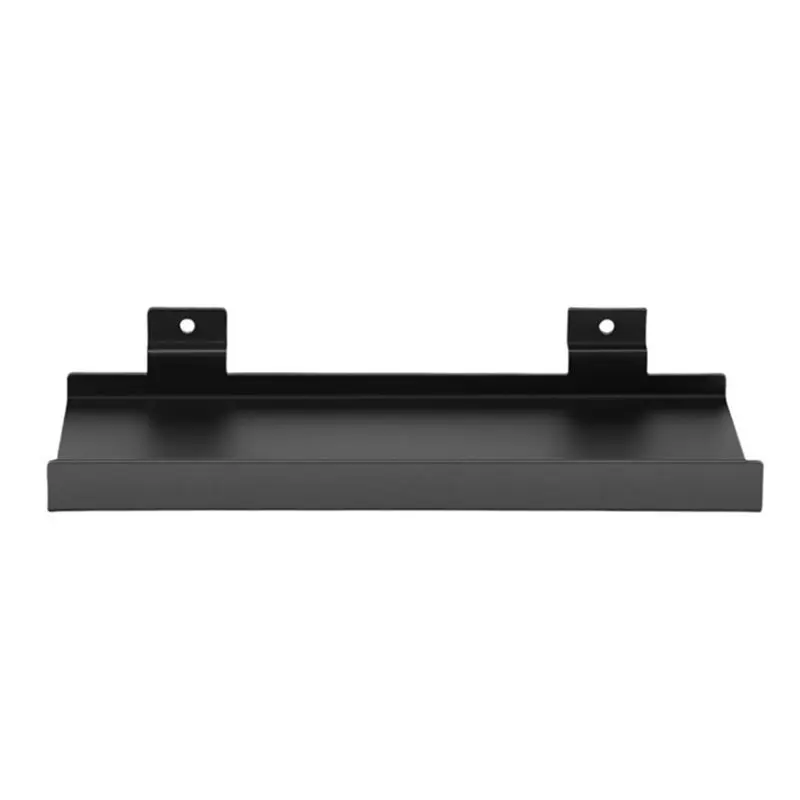 

ABBN-Metal Wall-Mounted Slat Shelf Metal Storage Rack Metal Display Rack Space-Saving Organizer