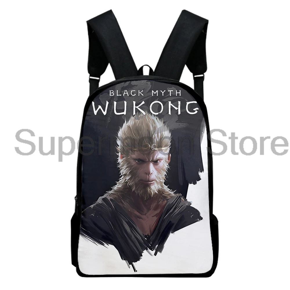 Mochila Black Myth Wukong 2024, juego popular, mochila informal para mujeres y hombres, mochila divertida, bolsa de viaje