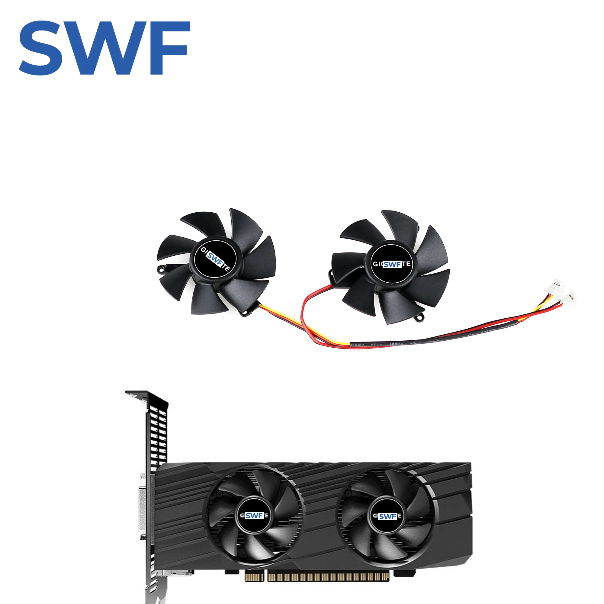 45MM FS1250-S2053A Cooling Fan For Gigabyte GTX 1650 1630 OC Low Profile 4G Graphics Video Card Cooler Fan
