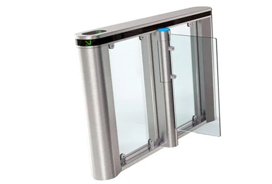 Luxury Automatic Optical Pedestrian High Speed Lane Turnstile Gate Price Supermarket Office Building Gym Community Wharf Subway