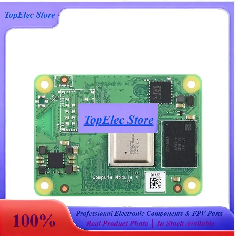 TopESFor Raspberry Pi Compute Module 4 CM4 Core Board 1GB RAM No Wifi No Flash Storage CM4001000 Bluetooth 5 Module