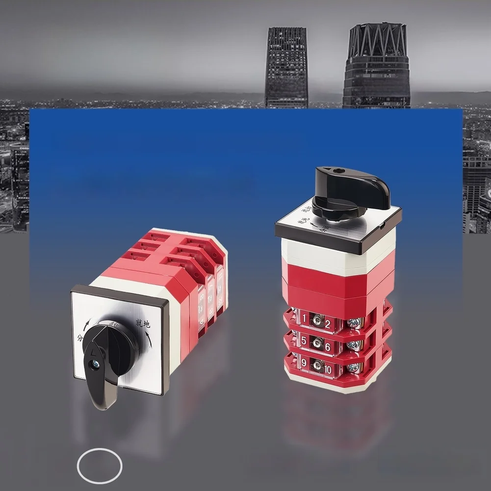 LW12-16 Distribution Transfer Switch Featuring Closed Design to Prevent Dust Ingress in Harsh Operational Conditions