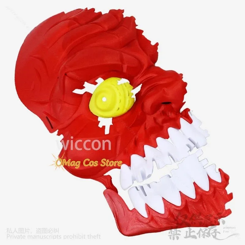 

COSda@Anime Dandadan Cosplay Turbo Granny 3D Printing Base Half Mask Hard Plastic Mask Costume For Halloween Christmas Cos Rolep