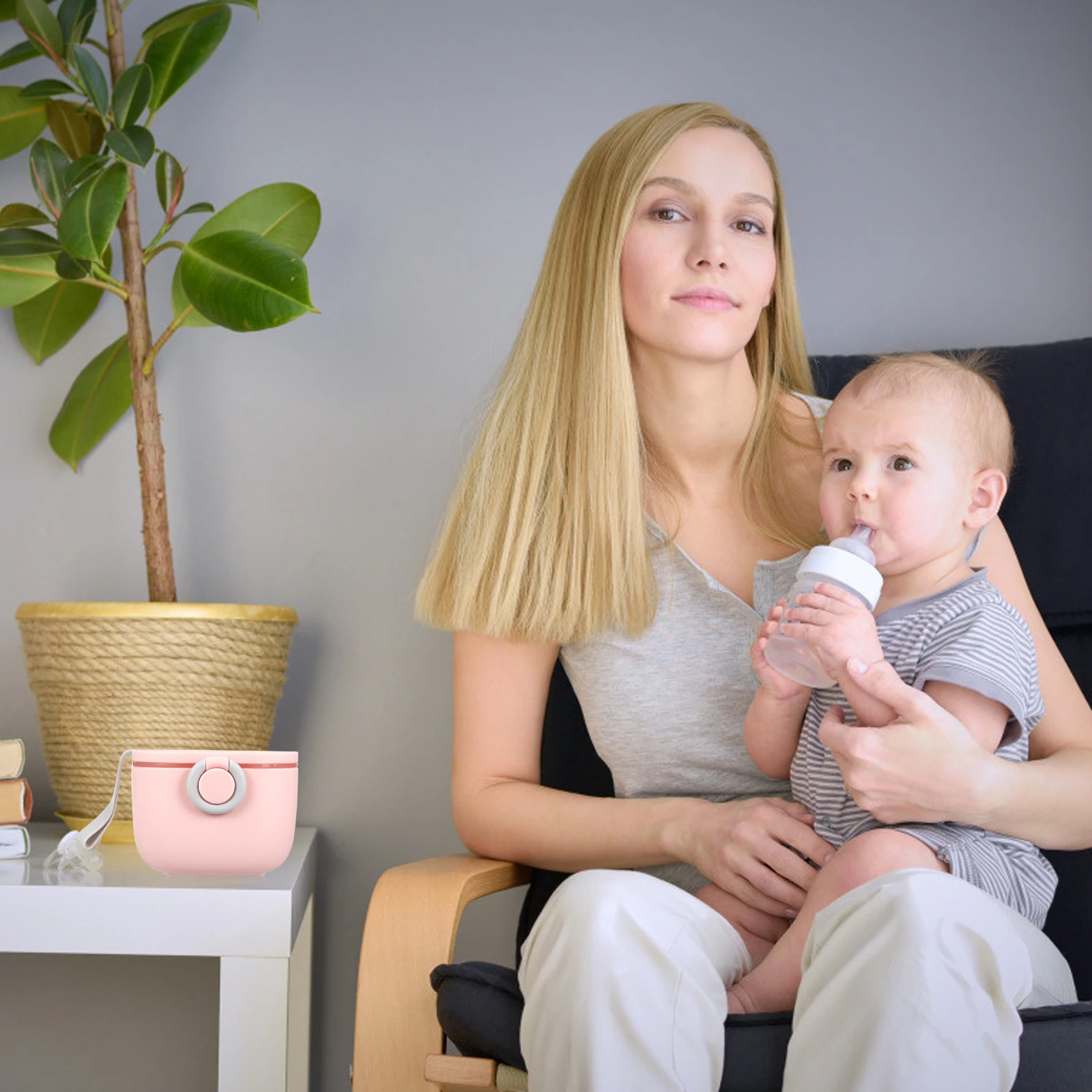 

Диспенсер для детской смеси большой емкости, пищевой полипропиленовый пластиковый контейнер для хранения сухого молока, съемный совок, герметичный, водонепроницаемый