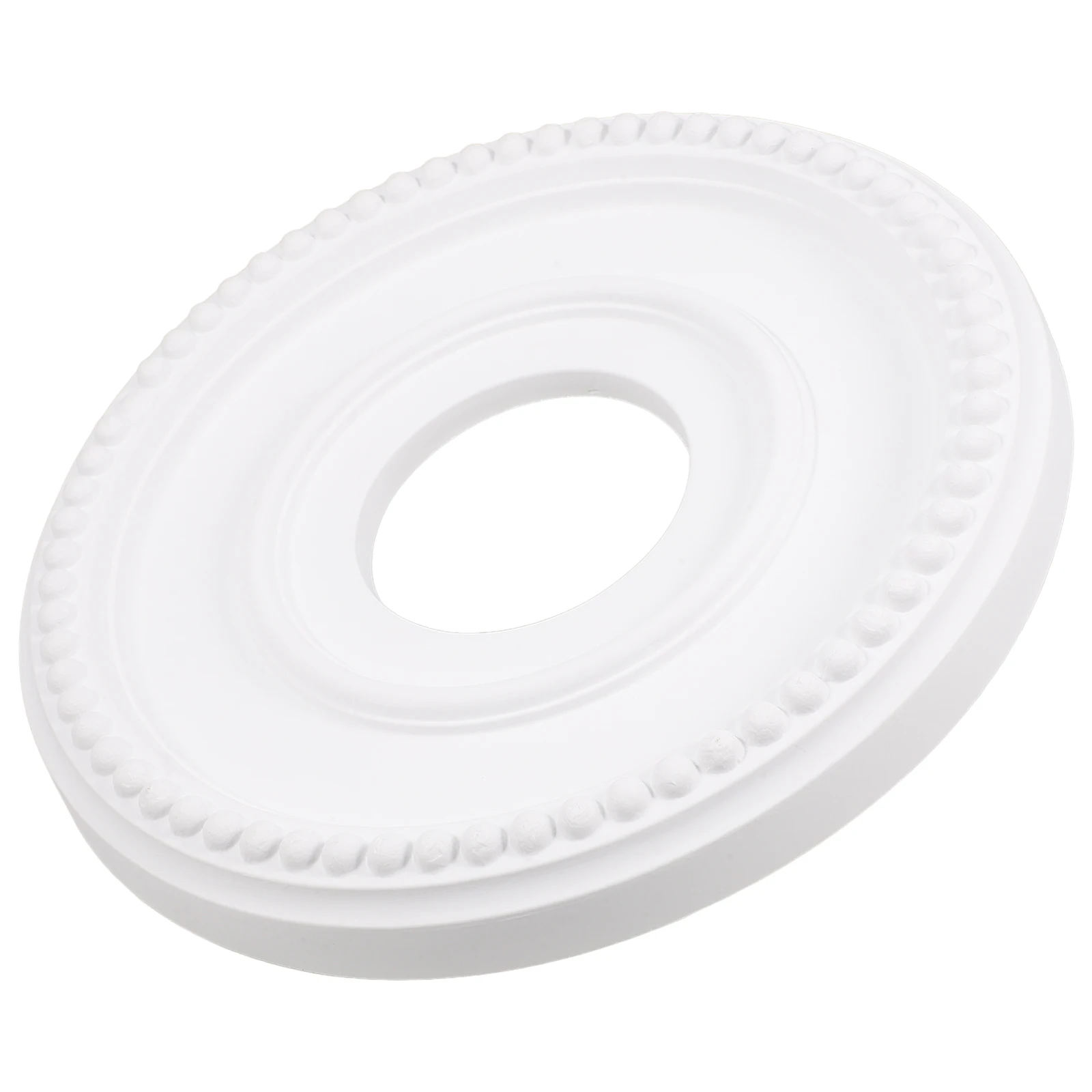 

Round 12.4 Inch Ceiling Fan Light Cover PU Material Stylish Home Decor Easy Installation Multiple Colors Ceiling Medal