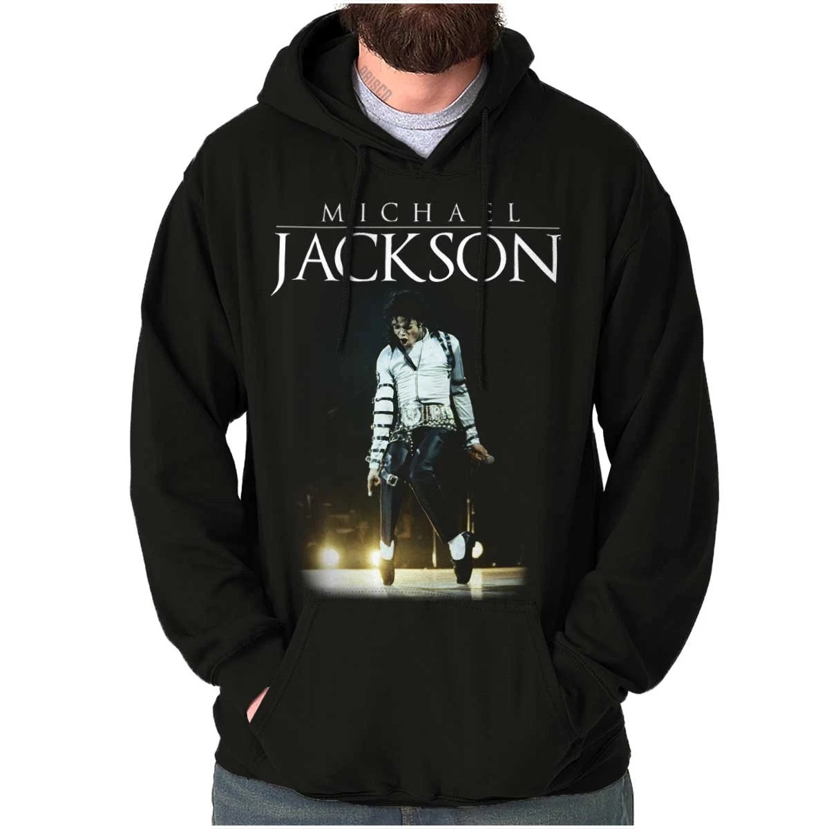 Michael Jackson Bad Tour Toe Stand Dance Hoodie Hooded Sweatshirt Men Women