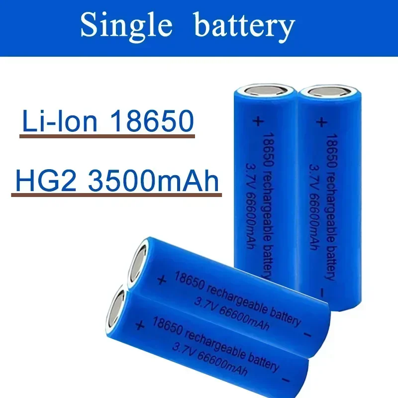 2024 Bestselling 3.7V Rechargeable Battery AA66600mah  with Charger for LED Flashlights Electronic Devices alarm clock