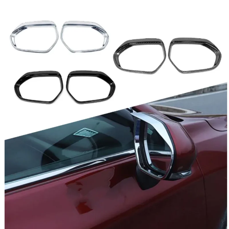 

For Toyota Camry 9th 2024-2025 Side Rear View Mirror Eyebrow Covers Car Accessories Rain Visor Guard Trim