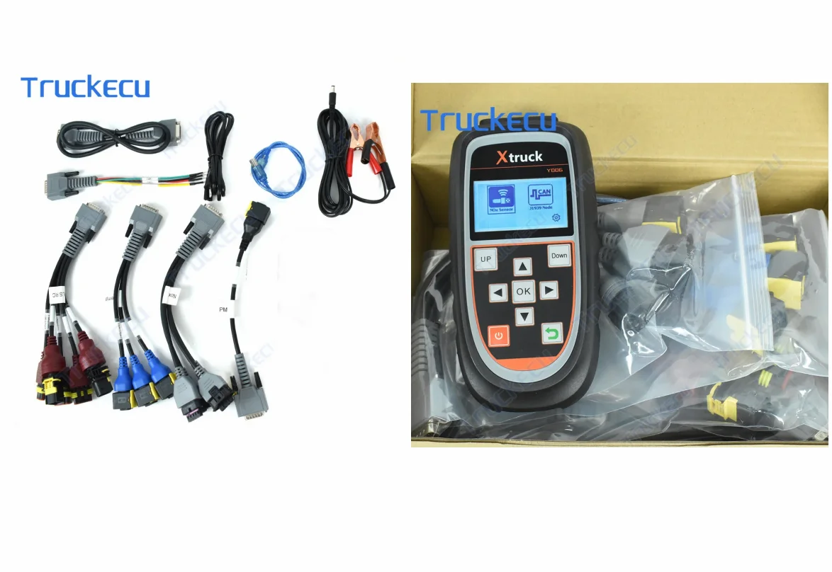 

xtruck Y006 Nitrogen Oxide sensor Level PM sensing detect urea exhaust temperature nozzle pump CAN node tester truck J1939