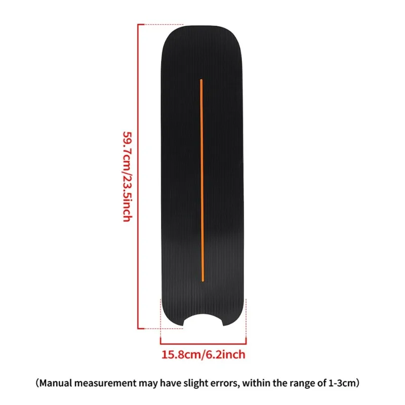 SYDS Waterproof Silicone Footrest Mat Anti-Slip Deck Foot Pad For 6 Lite Electric Scooter