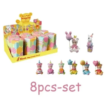 Sonny Angel 1st Edition Blind Box Birthday Series Animal Anime Figure Figure Fan Table Top Car Figure Christmas Gift Children