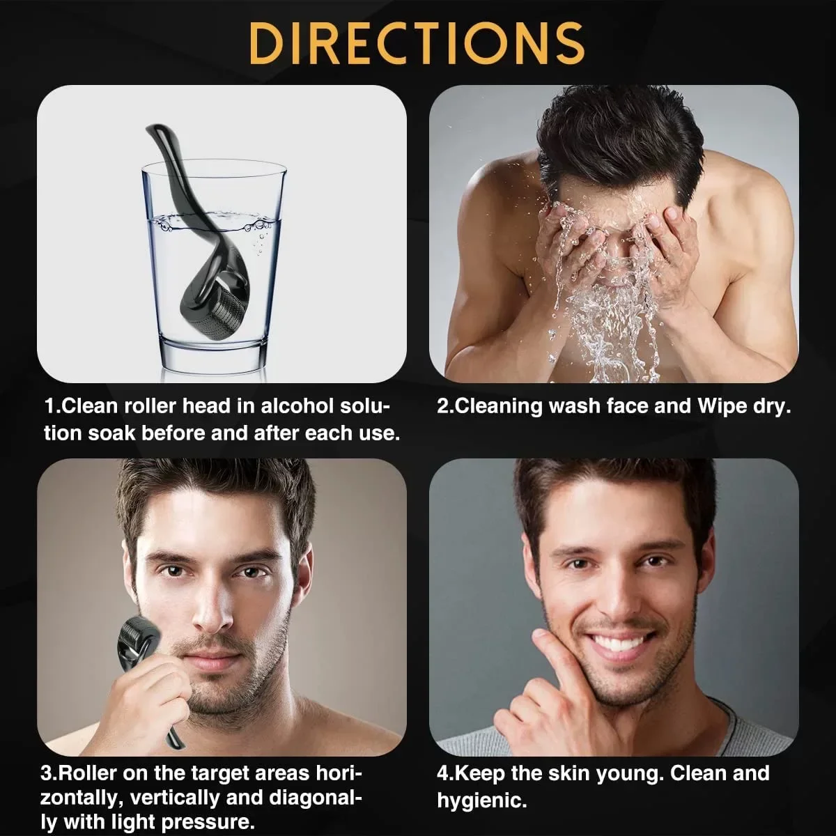 أداة دوارة للوجه من الجليد للعناية بالبشرة، مجموعة مكونة من قطعتين مناسبة لجلد اللحية 0.25 مم، أداة دوارة للوجه الصغيرة