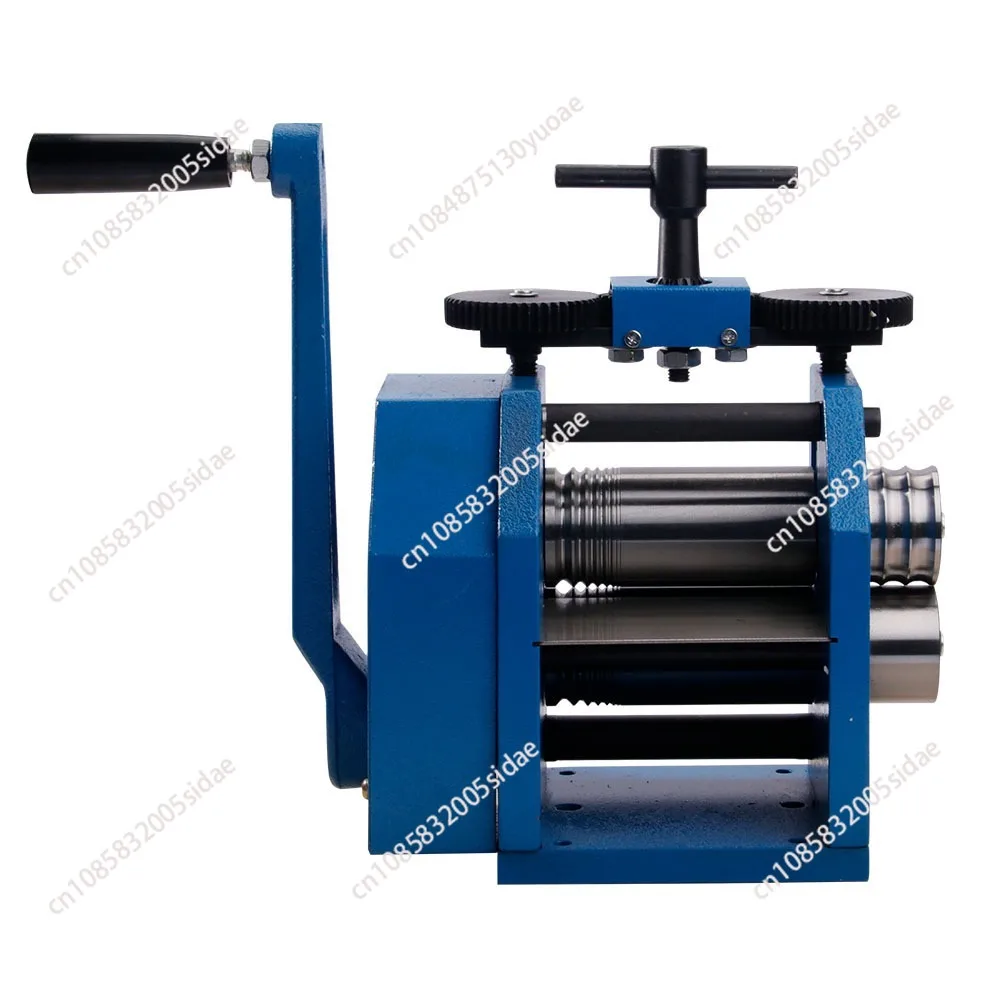 40mm 76mm 112mm Sheet Manual Combination Jewelry Rolling Mill Semicircle Jewelry Press for Gold & Silver Nuggets Pressing