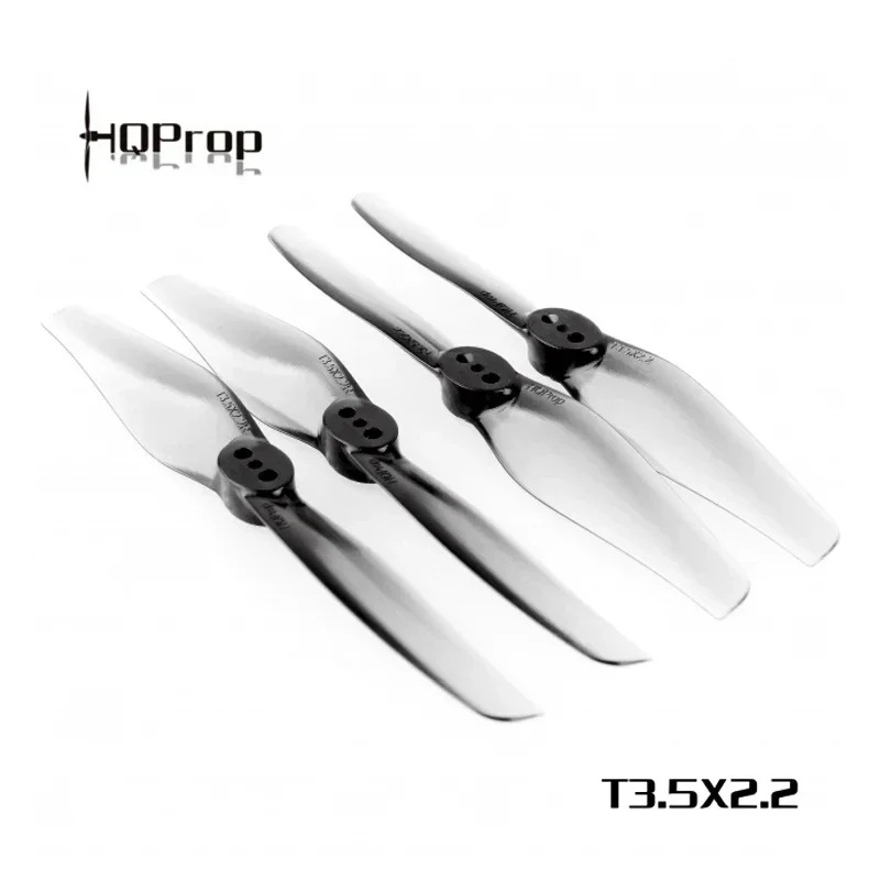 10Pairs(10CW+10CCW) HQPROP T3.5X2.2 3522 3-Blade  2-Blade PC Propeller for FPV Freestyle 3.5inch Toothpick Drones DIY Parts