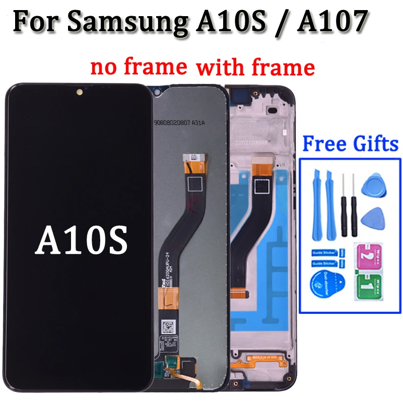 6.2\'\' For Samsung A10S A107 LCD Display Touch Screen Digitizer Assembly For Samsung  A107F LCD