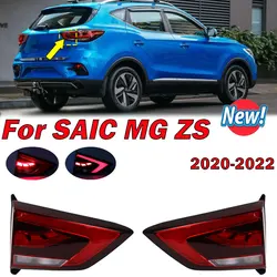 Car Left Right Inner Taillight Rear Bumper Lamp Warning Brake Lamp For SAIC MG ZS 2020 2021 2022 Tail Light Auto Accessories NEW