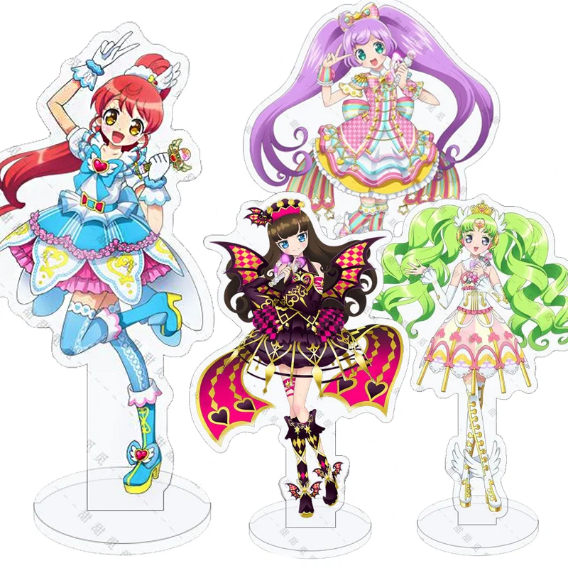 Pripara Model Figure Anime Games Surrounding Acrylic Stand Sign Desktop Ornaments Kawaii Laala Exquisite Decorate Festival Gift