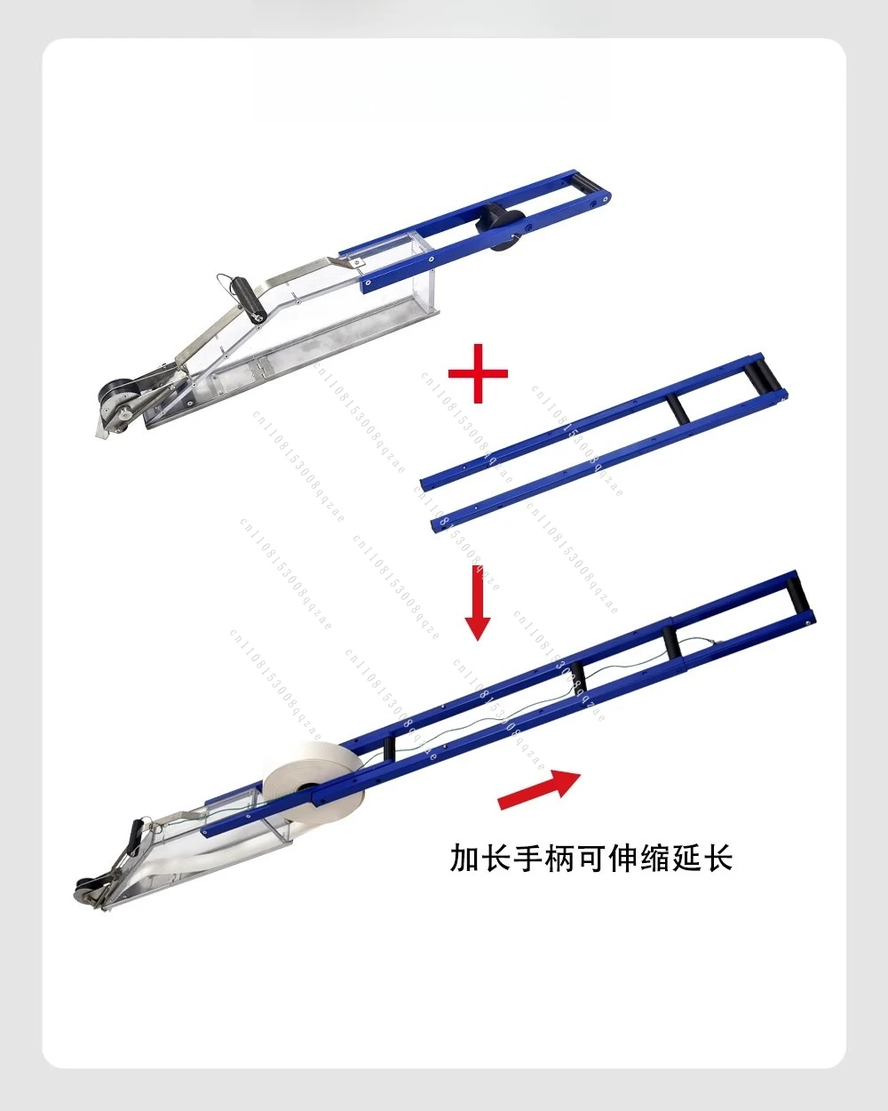 

Batch Wall Plastering Wall Scraping Big White Painting Tool 4-speed Adjustment Retractable Putty Powder Scraper
