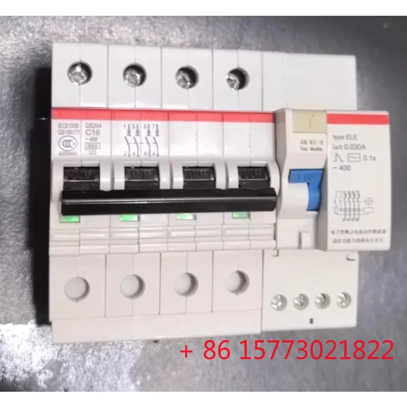 Автоматический выключатель остаточного тока для ABB GS264-C32A Электромагнитный утечка 4p50A25A