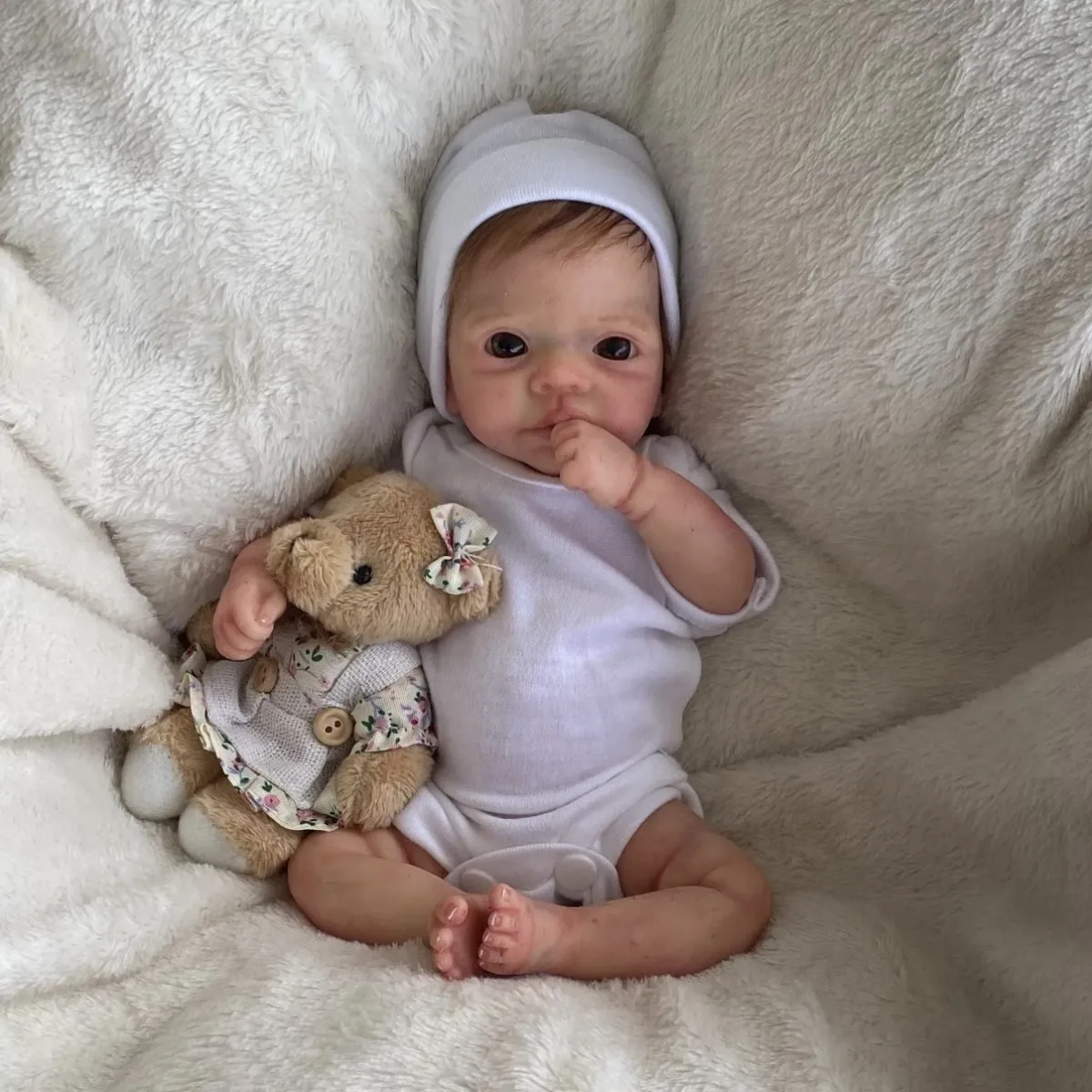 

28 см приятная однотонная мягкая силиконовая кукла реборн Bebe, водонепроницаемая, для новорожденных девочек, реалистичная окрашенная, реалистичная кукла, игрушка Muñeca