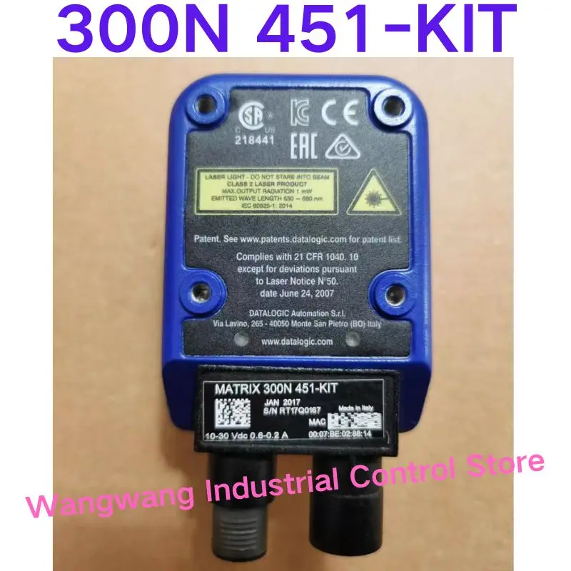 

Б/у тест ОК, сканер штрих-кодов 300N 451-KIT