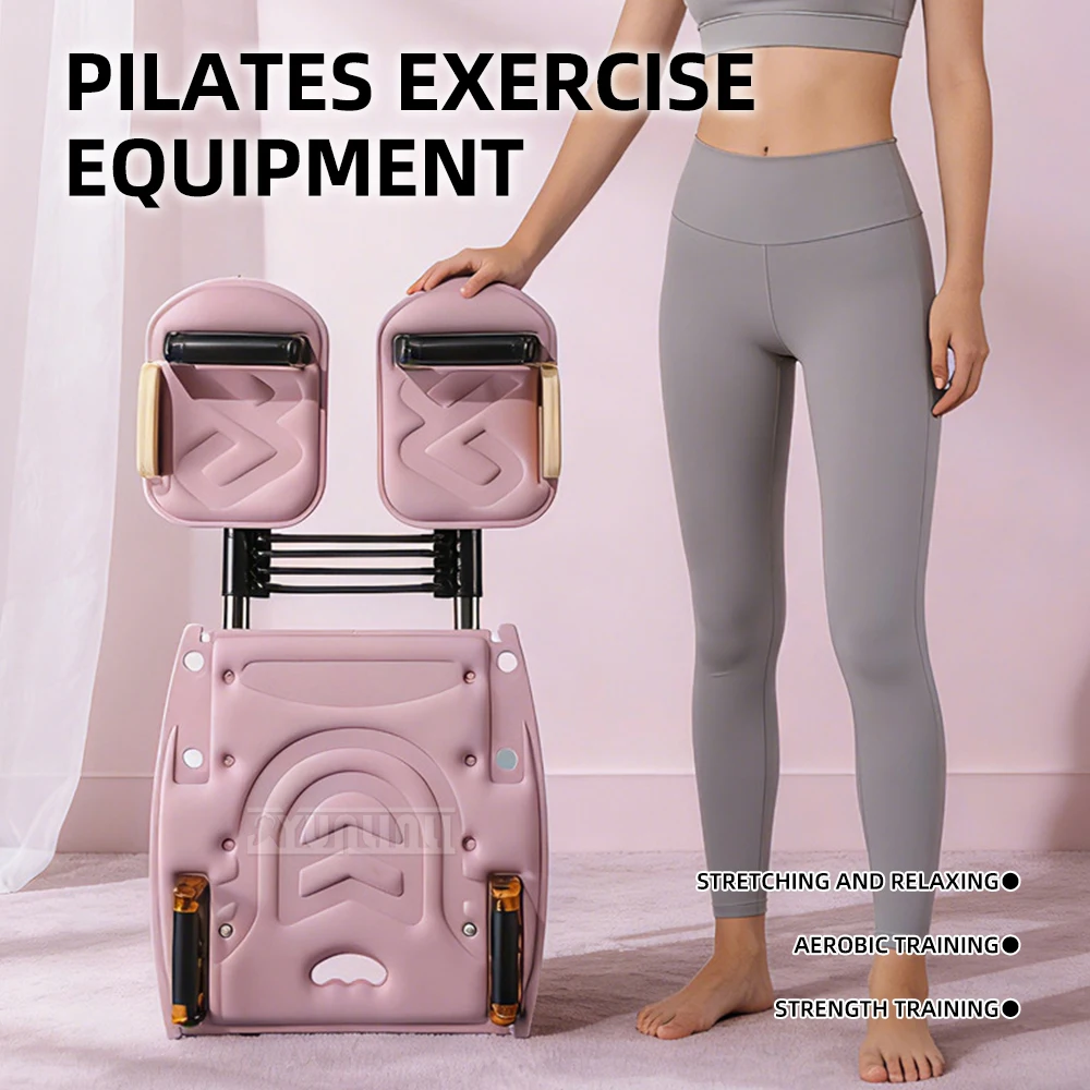 Pilates Bed Mini Core Fitness Board Multifunctional Pure Wood Small Home Portable Spring Summer Sports