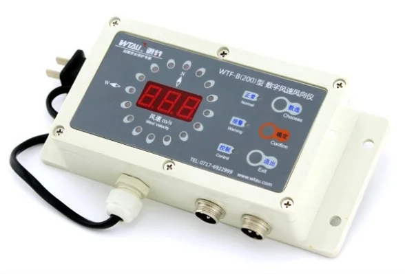 WTF-B200 Industry Intelligent Digital Anemometer/Wind Speed And Direction Anemometer