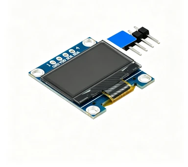 0.96-inch blue, white, yellow-blue dual-color small OLED display module with IIC communication for 51 single-chip microcomputer