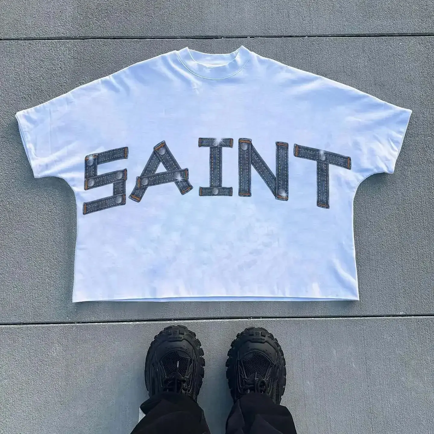 Harajuku Streetwear T Shirt Men Women Clothing Y2K Goth Art Graphic Print Short Sleeve Vintage Trendy Oversized Casual T Shirt