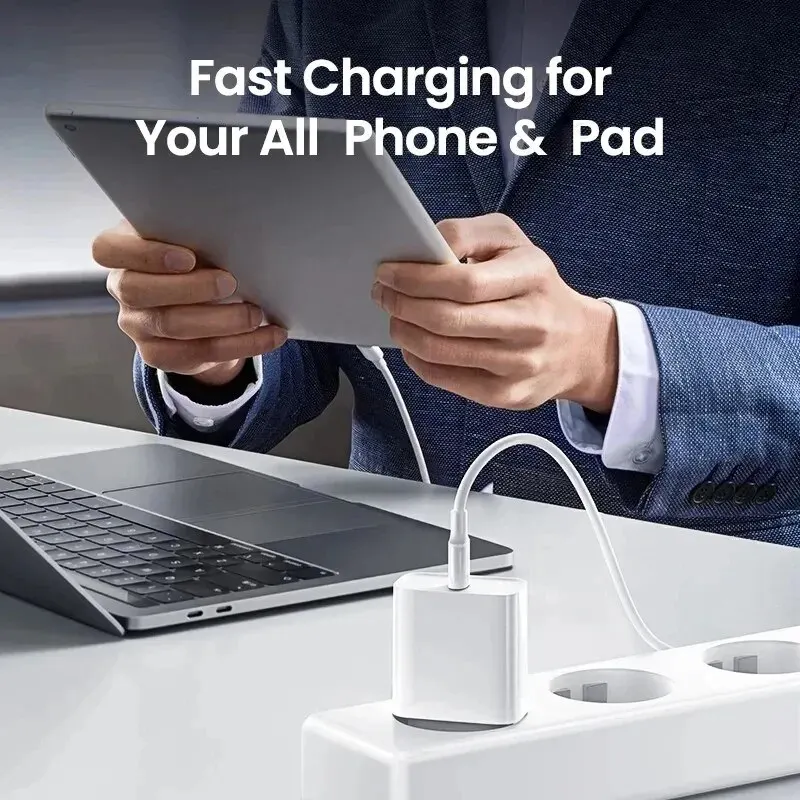 PD 20W Fast Charger For Apple iPhone 14 13 12 11 Pro Max Mini 7 8 Plus X XR USB Type-C Fast Charging Phone Adapter Accessories