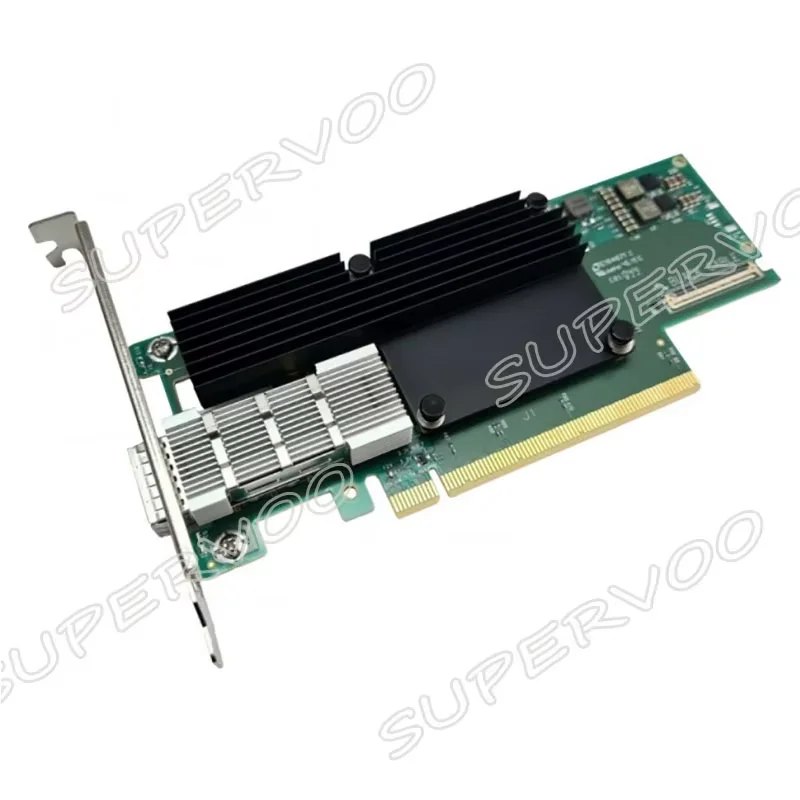 MCX653105A-HDAT 900-9X6AF-0018-MT2 ConnectX-6 VPI Adapter Card 200GbE QSFP56 Single Port PCIe 4.0 X16 Original Network Card