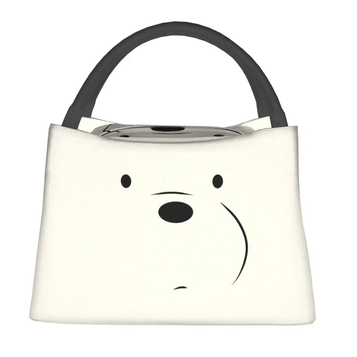 Ice Bear. Cool Bear Lunch Bags Insulated Bento Box Waterproof Lunch Tote Picnic Bags Cooler Thermal Bag for Woman Student Work