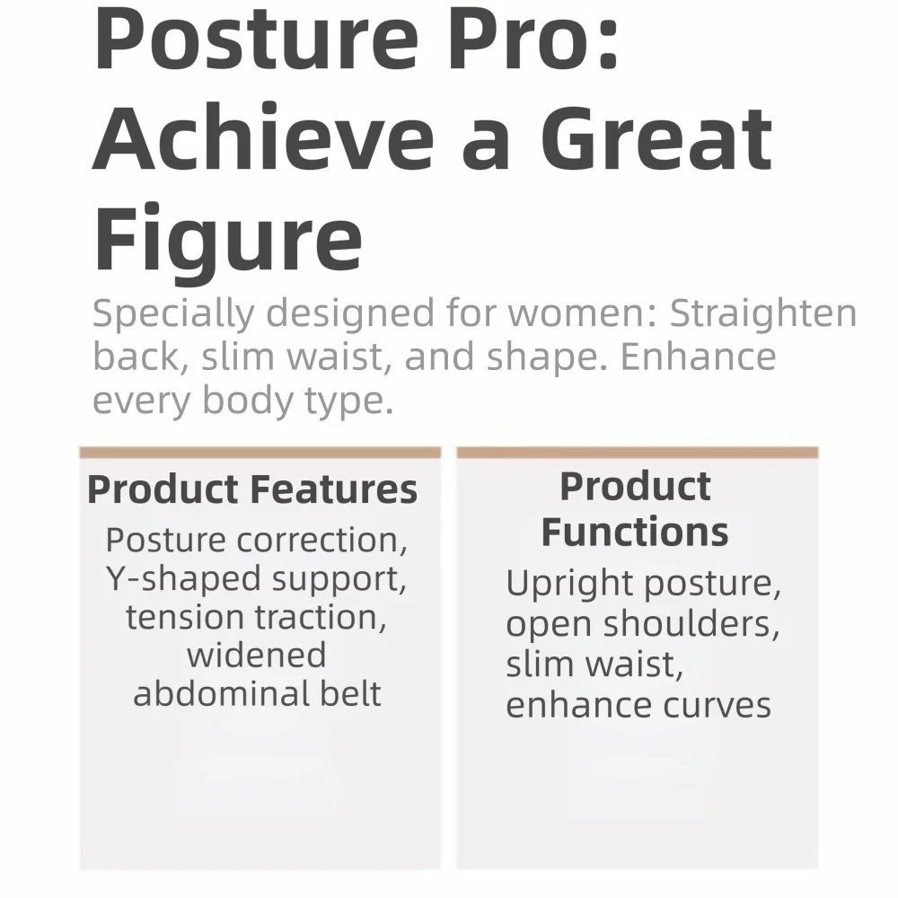 Adjustable Posture Corrector Belt Invisibility Ergonomics Back Support Belt Comfortable Breathable Back Neck Brace
