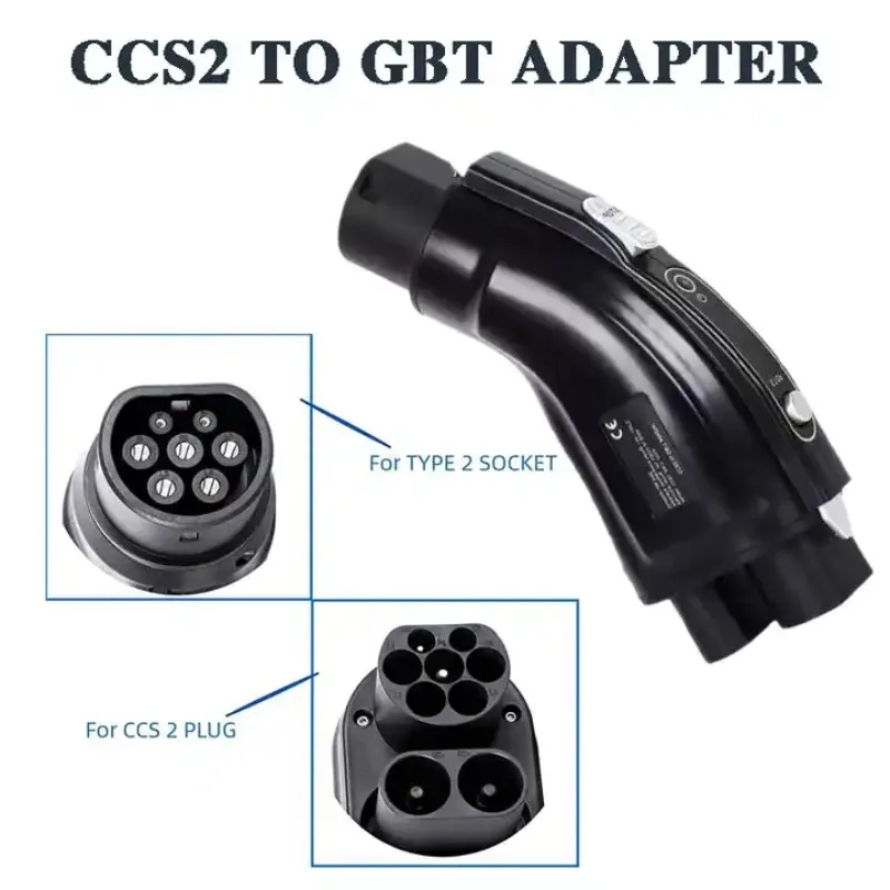 New DC Charging EV Adapter CCS2 To GBT Connector CHAdeMO To GBT CCS1 For Chinese Cars