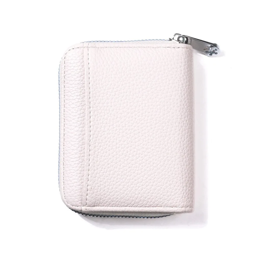 New PU Leather Coin Purse Zipper Portable Credit Card Holder Mini Mini Wallets Girl