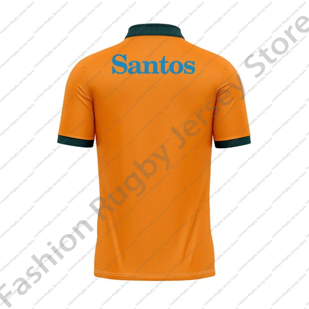 Rugby Jersey Clothes Men 24 22 Train Polo T Shirt Team Sportswear Boys Tee Teenager Away Home Adults Top Australia Wallabies Hot