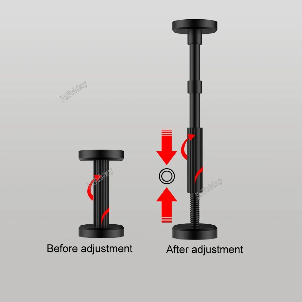 Imagem -04 - Gabinete Instalação Suporte de Elevação Parafuso Positivo e Negativo Móveis de Suporte Ajustável Altura Leg Jack Suporte 1845cm