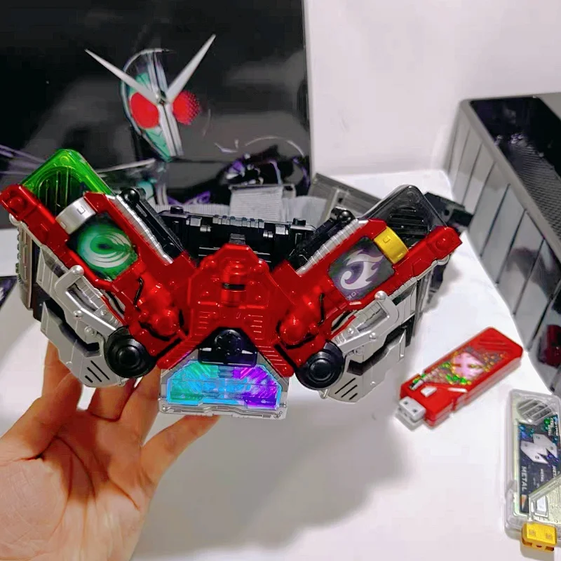 

В наличии: Полный комплект ремней CSM Kamen Rider W Double Driver, соединяемые аксессуары Cyclone, Joker, Gaia, Memory Transformation, игрушки, подарки