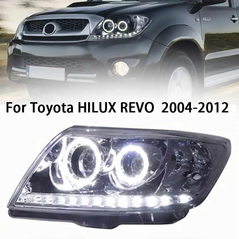 Car lights Head Lamp for Toyota Hilux VIGO LED Headlight 2004-2012 Headlights Hilux DRL Turn Signal High Beam Lens xenon lamp