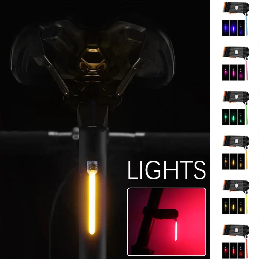 Bicycle Taillight Multi Lighting Modes USB Rechargeable Led Bike Light Flash Tail Rear Lights for Mtb Bike Seatpost