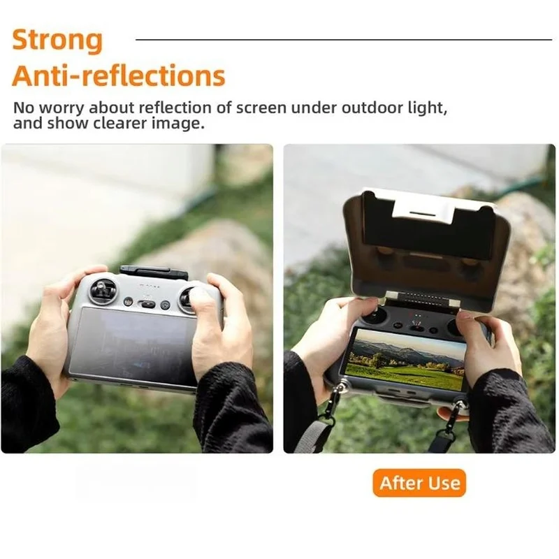 Screen Protector Shell Remote Control Sunshade Protection Case for RC/Air 3S//Avata 360/Neo 2/ 5 Pro [CAAEE-]