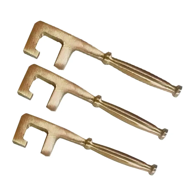 Beryllium copper F type fireproof flower valve wheel wrench petrochemical industry non-start wrench can be customized metric