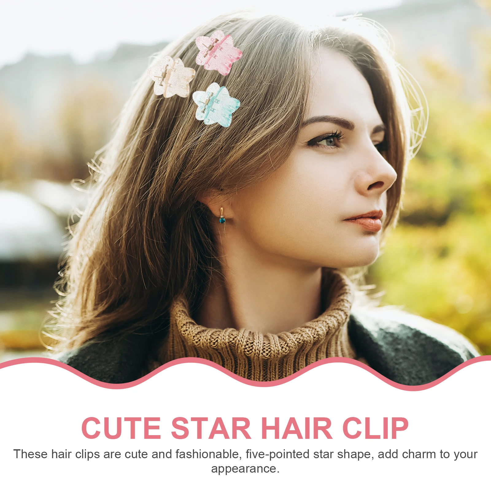 

5 Pcs Hair Clips Small Claw Hairpin Little Girl Japanese and Korean Toddler Women Girls Accessories Miss