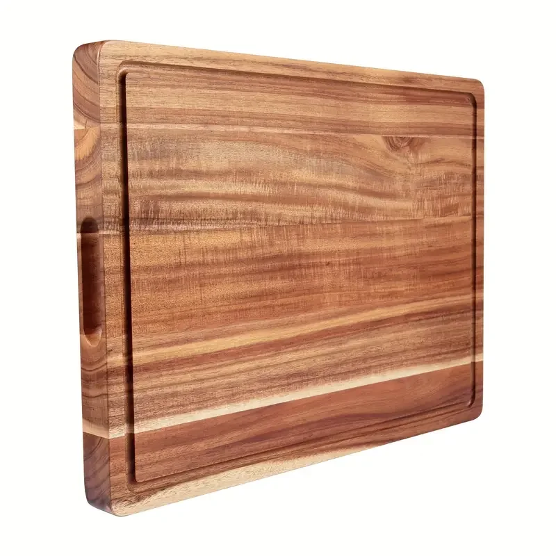 

1PC Large Size 17x12 Inch Acacia Cutting Board for Kitchen Food Preparation Wood Chopping Board for Cooking