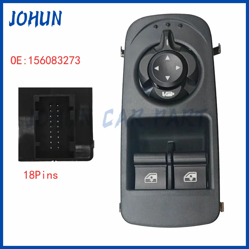 

Car 156083273 156080933 156085172 Electric Power Window Switch for ALFA ROMEO Mito 955 2008-2018 2009 Mirror Folding Function