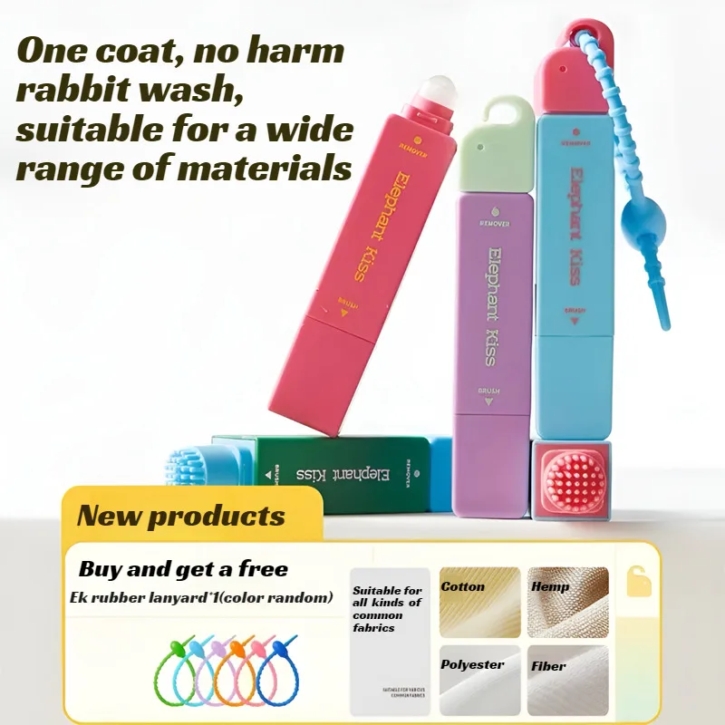White Clothes Stain Remover Pen Strong Portable Waterless Tant Oil Stain Remover Pen