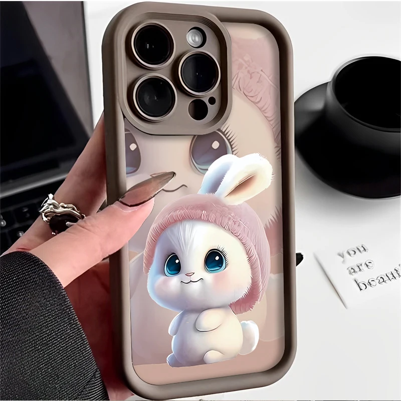 Funda Animal conejo Panda para Xiaomi 13T 12T 11T 13 12 11 Lite 5G NE POCO X6 X5 X4 GT F3 F4 F5 M6 Pro X3 NFC fundas de silicona suave